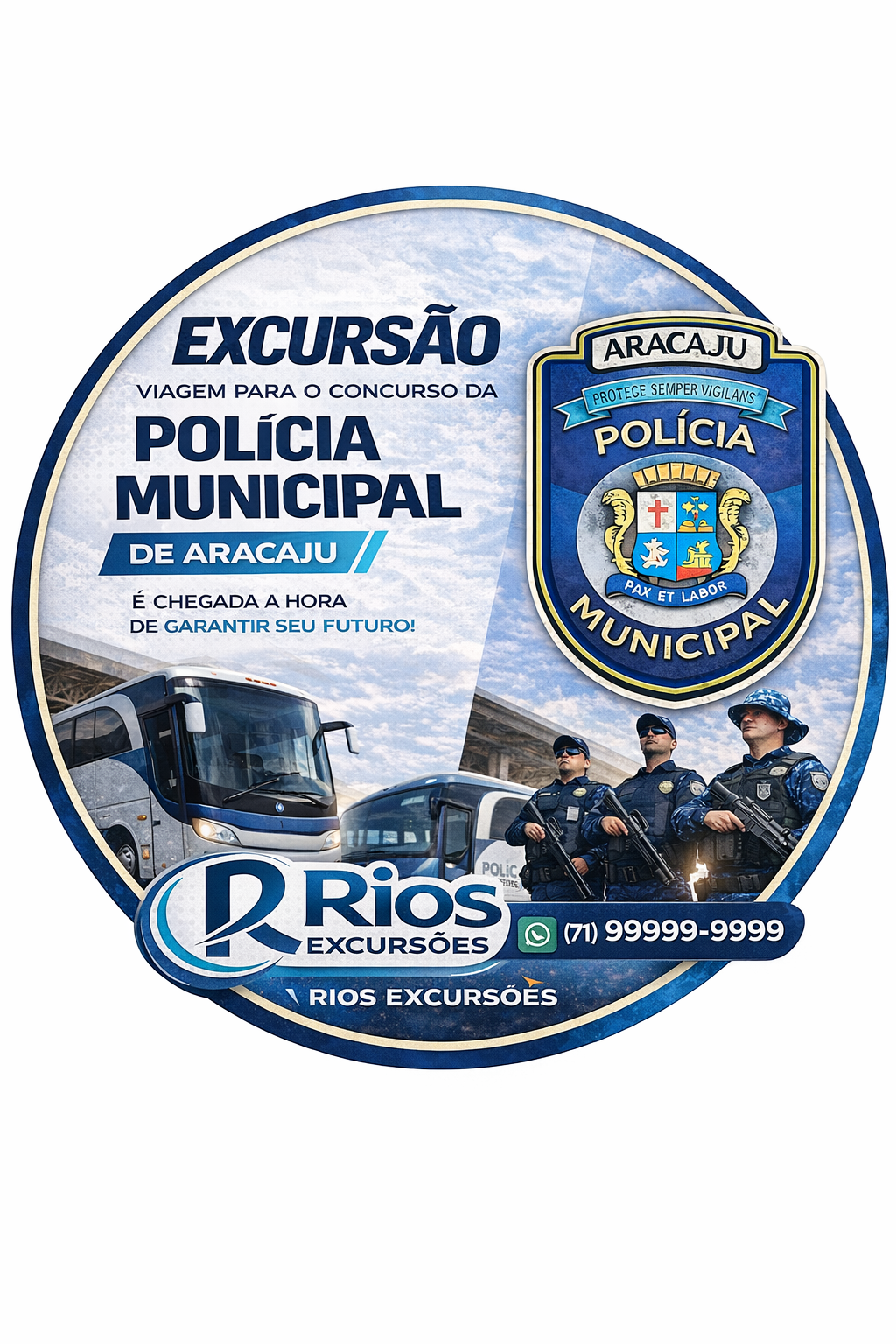 Excursão Guarda Municipal de Aracaju